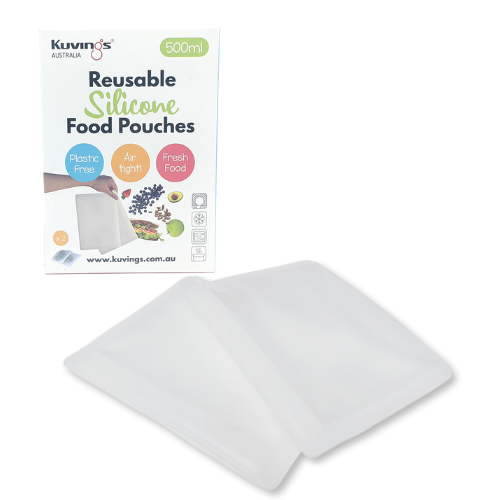 Reusable Silicone Food Pouches - 500ML