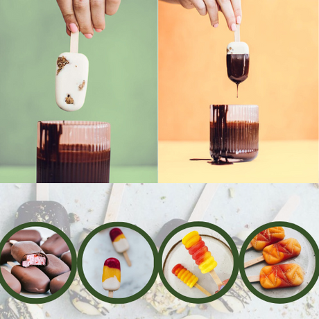 Ice Cream Chocolate Cake Moulds – Large - Green Shop Online