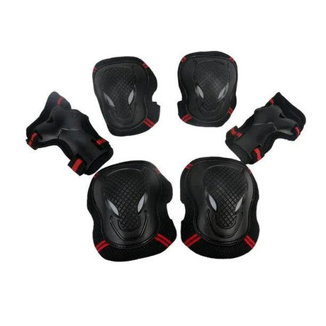 Kids Protective Gear Set – 6-Piece Knee, Elbow, and Wrist Pads for Safe Outdoor Sports - Green Shop Online