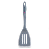 Silicone Slotted Turner Grey - 32cm - Green Shop Online