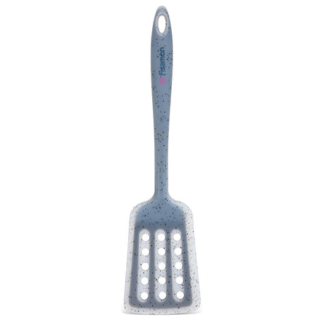 Silicone Slotted Turner Grey - 33.5cm - Green Shop Online