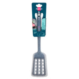 Silicone Slotted Turner Grey - 33.5cm - Green Shop Online