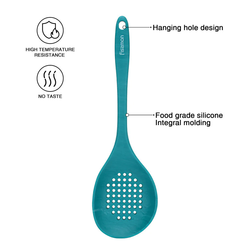 Slotted Spoon with Nylon And Silicone 34cm LUCRETIA - Green Shop Online