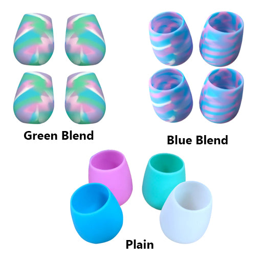 Reusable Silicone Smart Cups 24 Pack - Green Shop Online