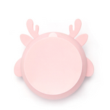 Silicone Baby Bowl - Deer Shape Pink - Green Shop Online