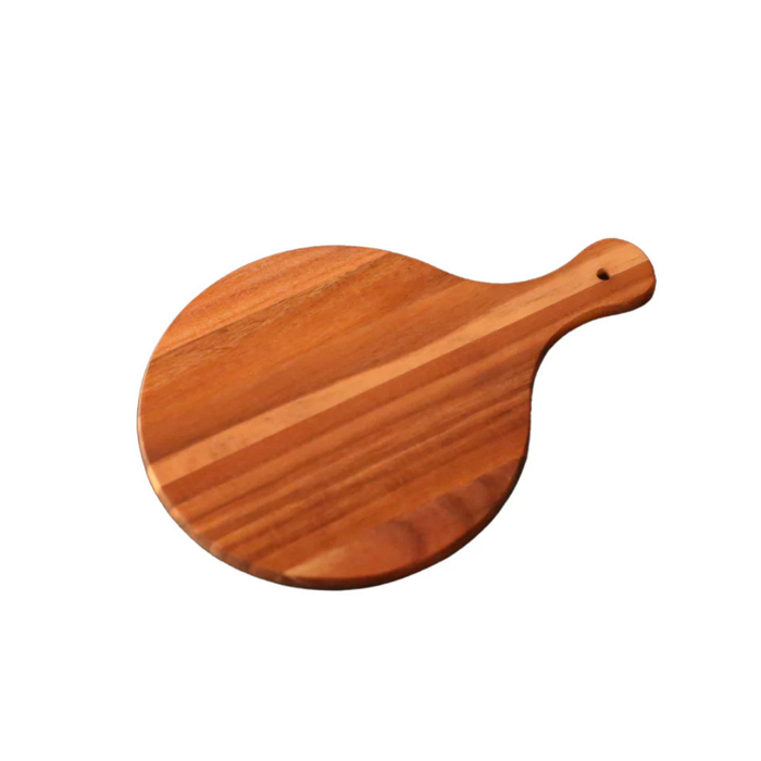 Acacia Wood Pizza Paddle Serving Board- Small