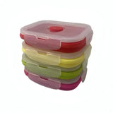 Pack & Stack Collapsible Food Containers – Small 350ml Rectangular