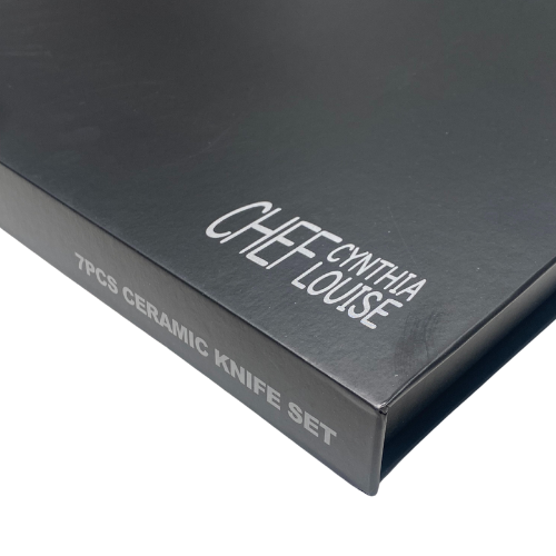 7 Piece Ceramic Knife Set - Green Shop Online