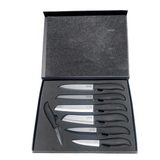 7 Piece Ceramic Knife Set - Green Shop Online