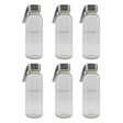 300ml Cafe Series –  Glass Bottle - Pack of 6 - Green Shop Online