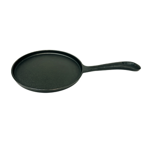 Non-Stick Cast Iron Crepe Pan 22cm Long Handle - Pack of 10 - Green Shop Online