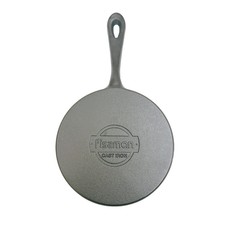 Non-Stick Cast Iron Crepe Pan 22cm Long Handle - Pack of 10 - Green Shop Online