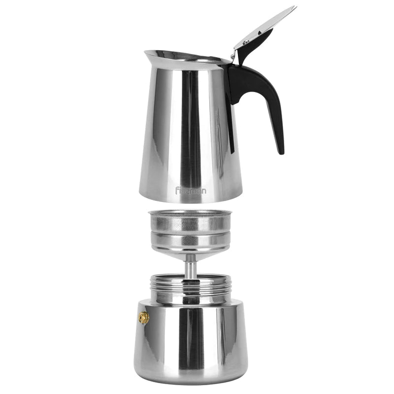 Coffee Maker 450ml for 9 Cups Stainless Steel - Green Shop Online
