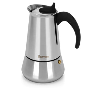 Coffee Maker 300ml for 6 cups - Stainless Steel - Green Shop Online