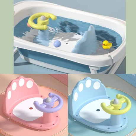 Kids Toy Seat For Bath Tub - Green Shop Online
