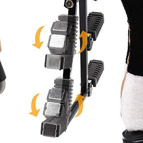 Brown Ride-On Horse Toy for Kids - Green Shop Online