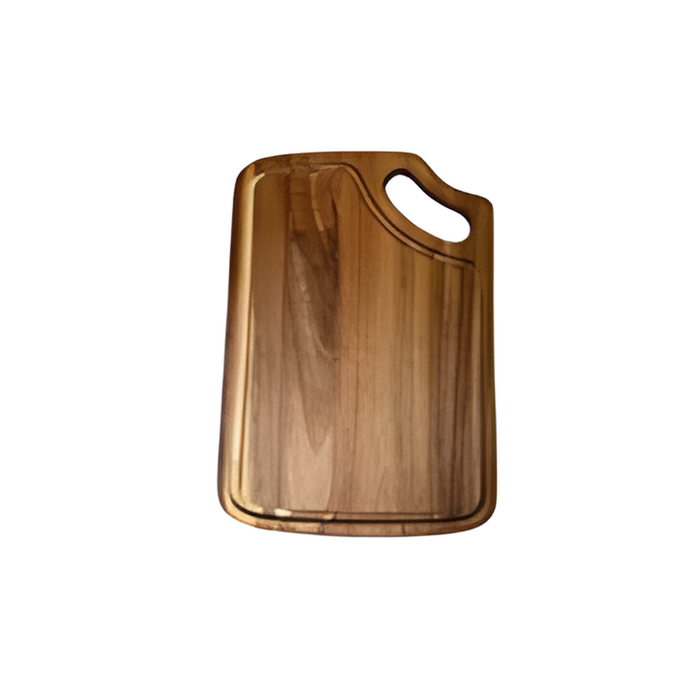 Rectangular Acacia Wood Pizza Cutting Board with Handle – Medium
