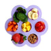 Silicone Baby Food Storage Container - 7 Holes