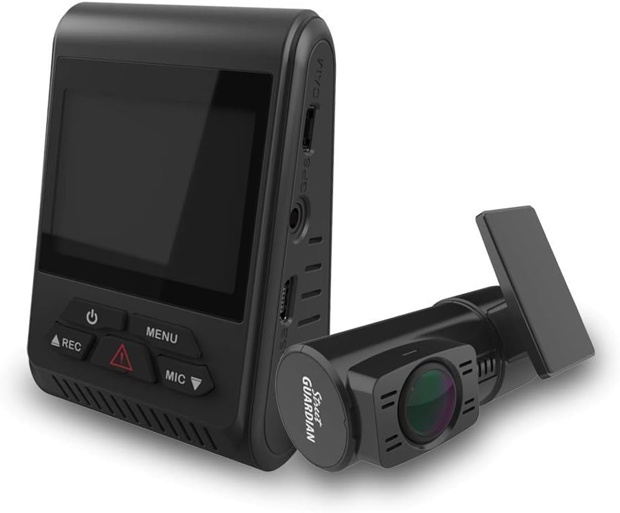 Dual Channel Dash Cam Driver Recorder By Street Guardian | Green Shop
