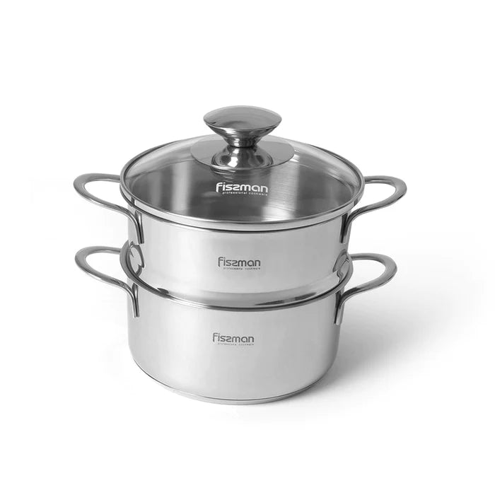 Stockpot and Mini Cooking Pot Bundle - With Glass Lid Stainless Steel