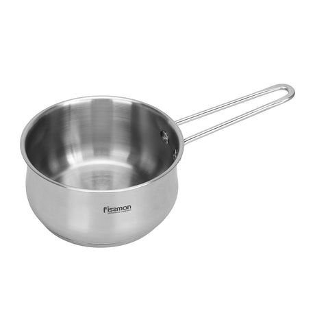 Saucepan GULLIVER 14x7.5cm / 1.1 LTR with Glass Lid - Green Shop Online