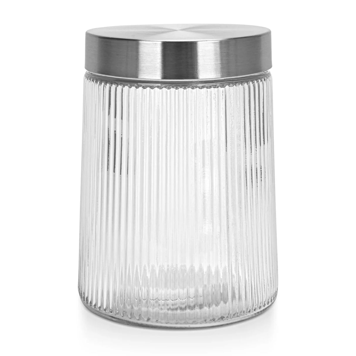 Set of 4 Storage Jars 1300ml (Glass)