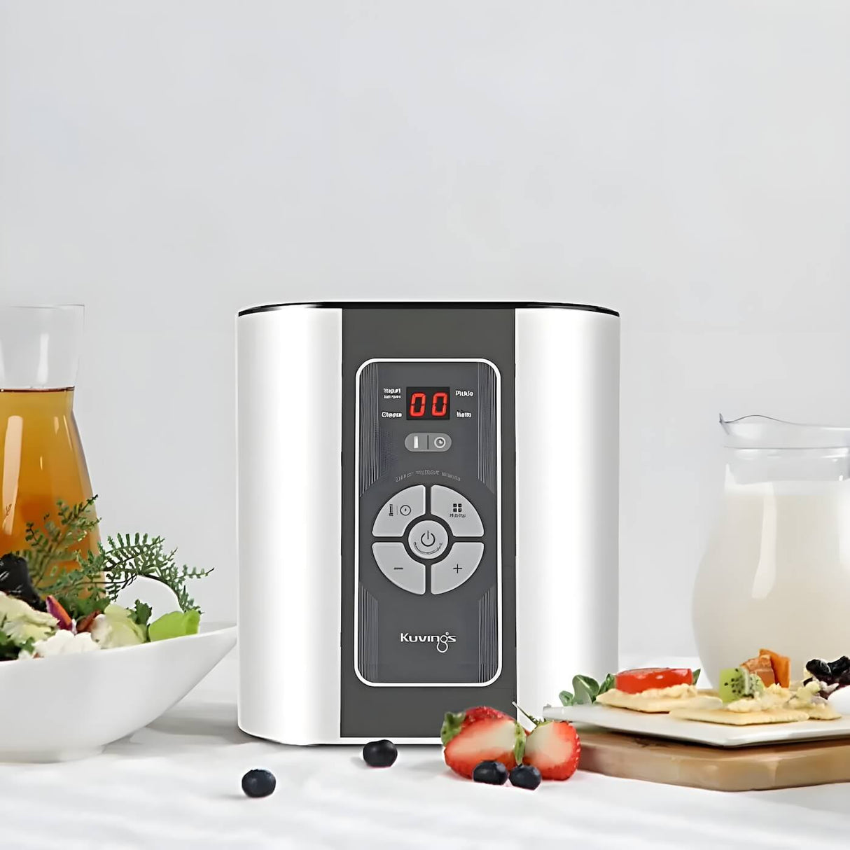 New Kuvings Smart Yogurt Maker with 4 Hour Rapid Yogurt Mode