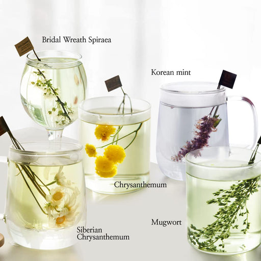 KKOKDAM Korean Flower Tea Stick Variety Gift Set