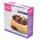 Separable Cake Pan 25 cm x 7.5cm Silicone With Bottom of Heat Resistant Glass