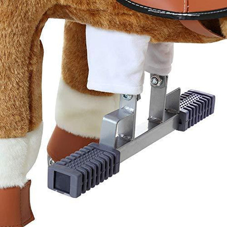 Brown Ride-On Horse Toy for Kids - Green Shop Online