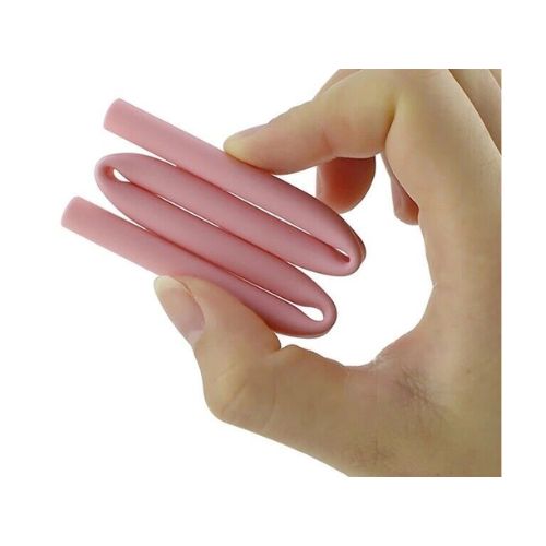 10mm Pastel Silicone Straws - Bent