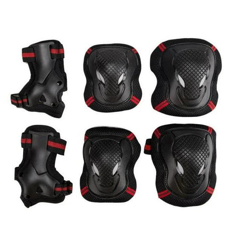 Kids Protective Gear Set – 6-Piece Knee, Elbow, and Wrist Pads for Safe Outdoor Sports - Green Shop Online
