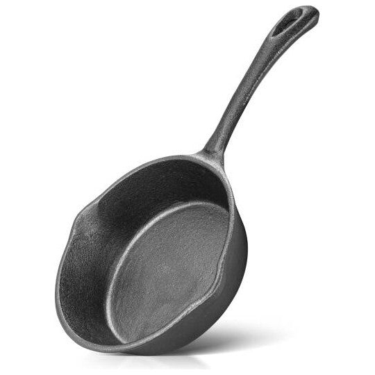 Non-Stick Cast Iron Frying Pan 16cm - Durable, Easy-Clean