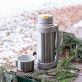 Thermal Infuser Flask Vacuum Stainless Steel 1000ml - Green Shop Online