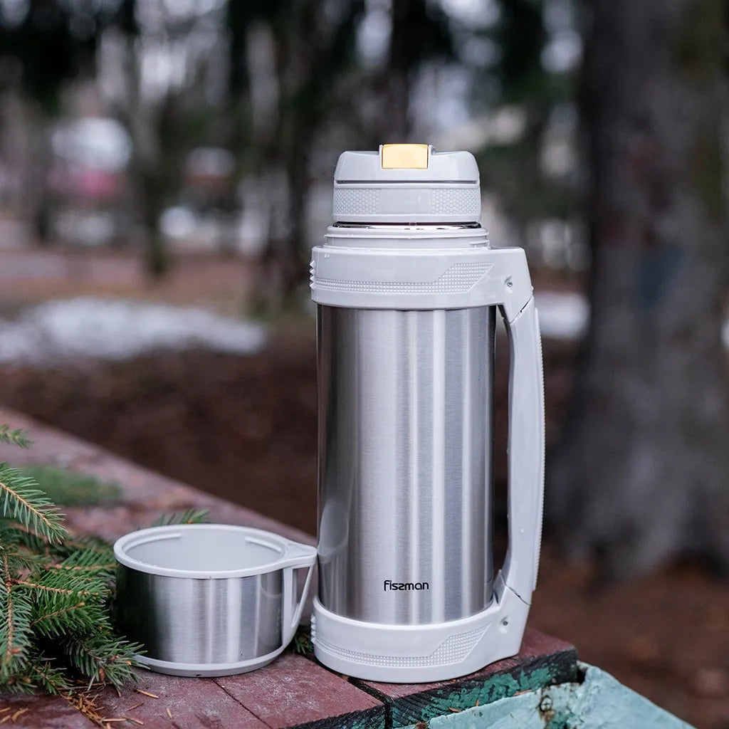 Thermal Infuser Flask Vacuum Stainless Steel 1500ml - Green Shop Online