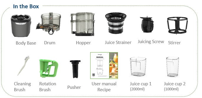 Kuvings AUTO10 PLUS Cold Press Juicer