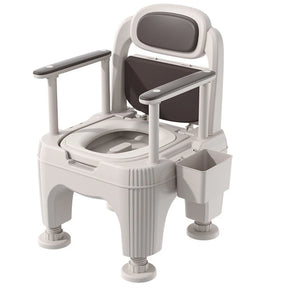 Deluxe Bedside Commode pan Toilet Chair - Green Shop Online