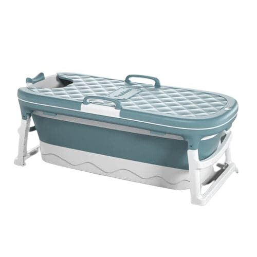 Adult Foldable Bath Tub - Medium 138 x 62 x 52 - Green Shop Online