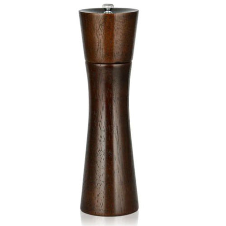 Rook shape Pepper mill 21 x 6cm Rubber wood body with grinder - Green Shop Online