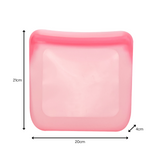 Silicone Food Storage Bag Reusable 5 Pack – 1000ml - Green Shop Online