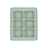 Baby Food-Prep & Serving Silicone Container - 6 Holes - Green Shop Online
