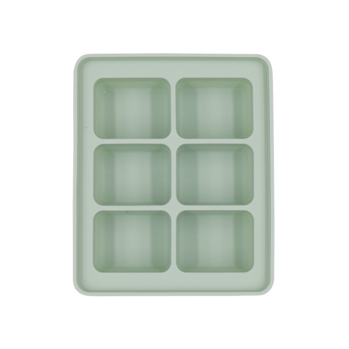 Baby Food-Prep & Serving Silicone Container - 6 Holes