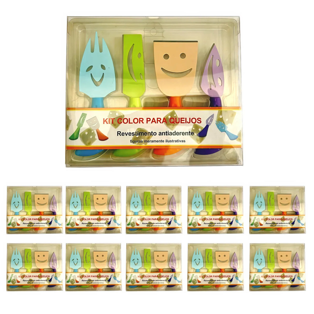 Antipasto Fork and Knife Set - 10 Pack