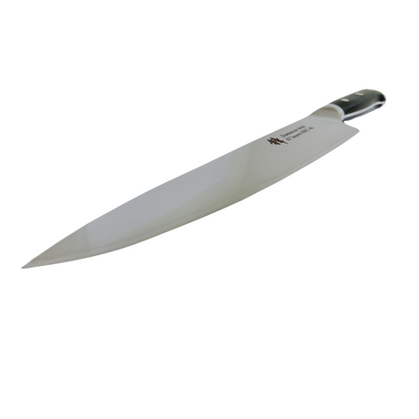 Damascus steel 10in Chef knife Black Fibre Glass Handle - Green Shop Online