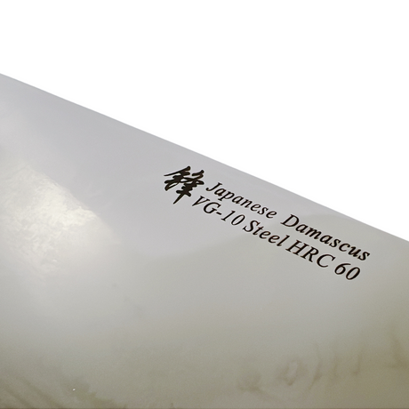 Chopper Knife 6.5in Damascus Steel Blade – Pakka Wood Handle - Green Shop Online