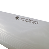 Nakiri Knife 7in Damascus Steel Blade – Pakka Wood Handle - Green Shop Online