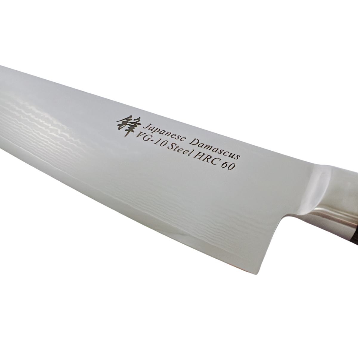 Chef Knife 8 in Damascus Steel – Pakka Wood Handle - Green Shop Online