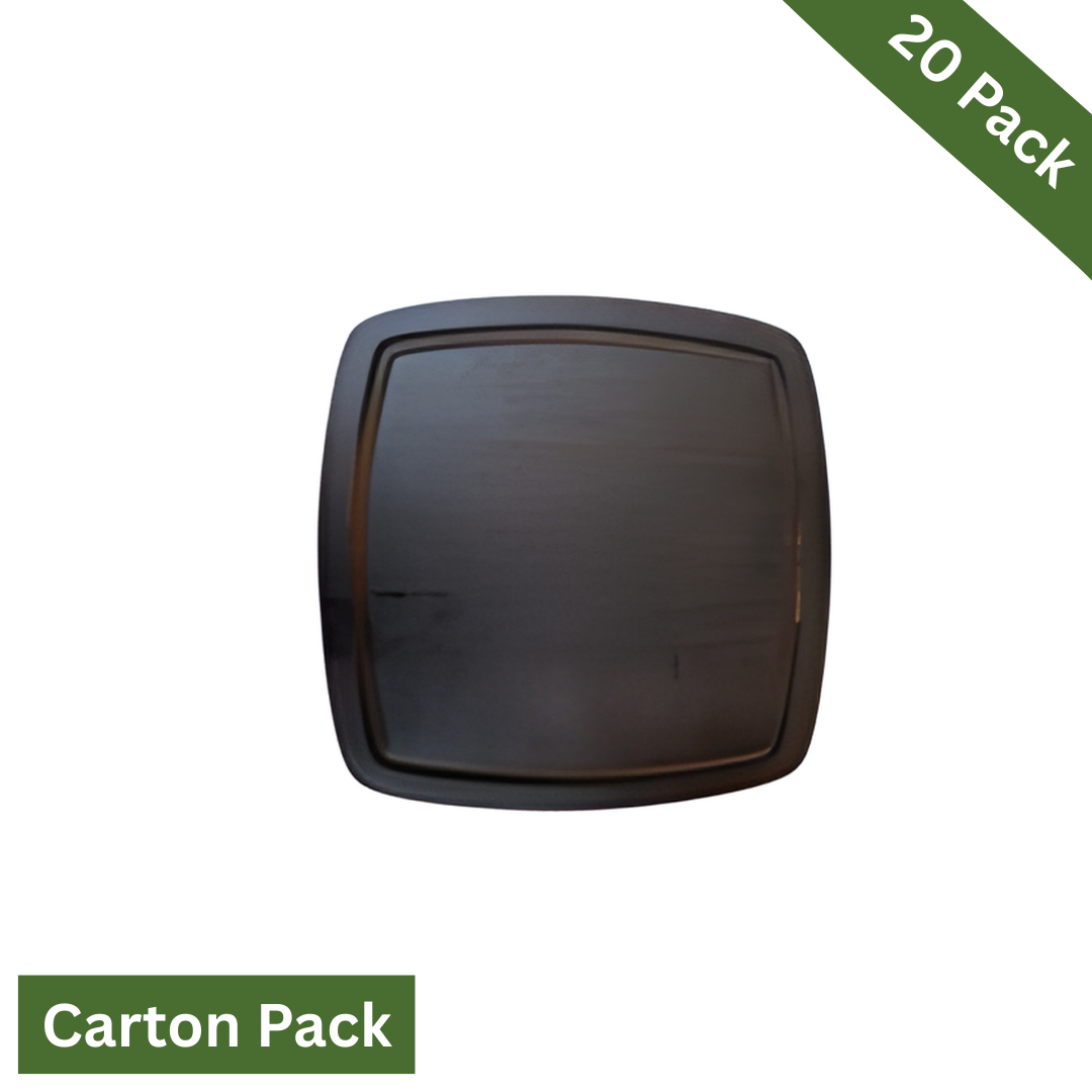 Carbonized Acacia Wood Cutting Board - Small, Carton-Pack