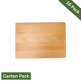 Beech Wood Cutting & Serving Board - Medium, Carton-Pack