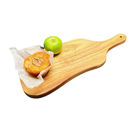 Acacia Wood Serving & Pizza Board with Handle - Green Shop Online